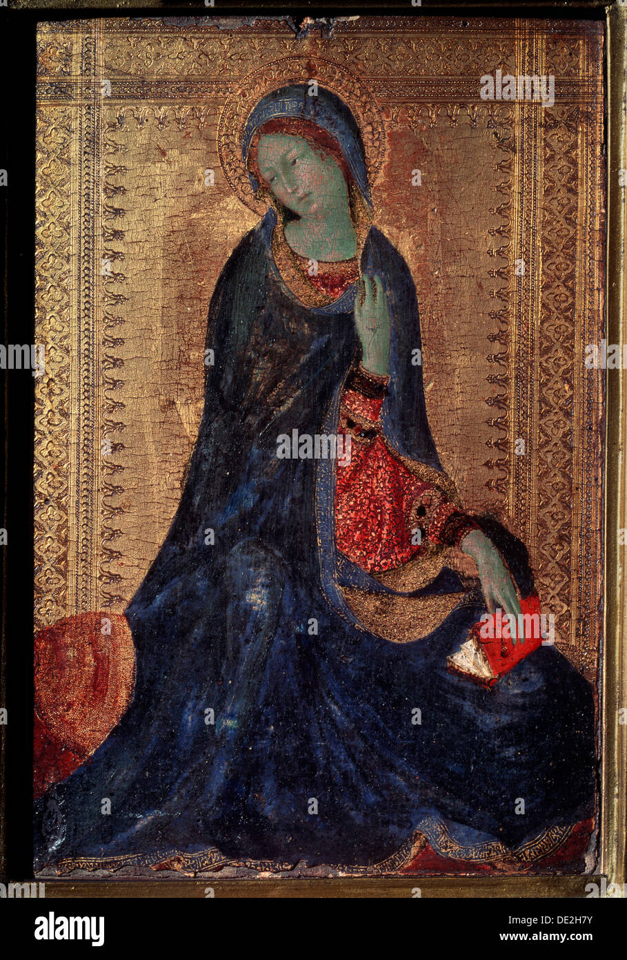 'Virgin Annunciate', c1340-c1344. Artist: Simone Martini Stock Photo