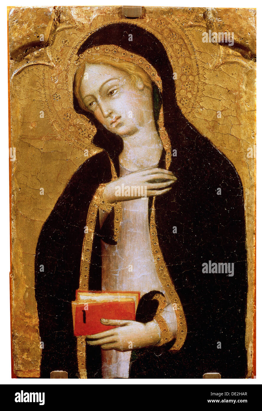 'Virgin Annunciate', c1410. Artist: Andrea di Bartolo Stock Photo