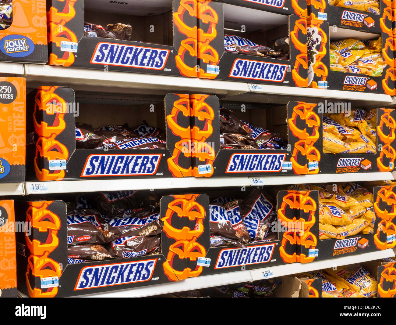 Kmart Halloween Store Display, NYC Stock Photo Alamy