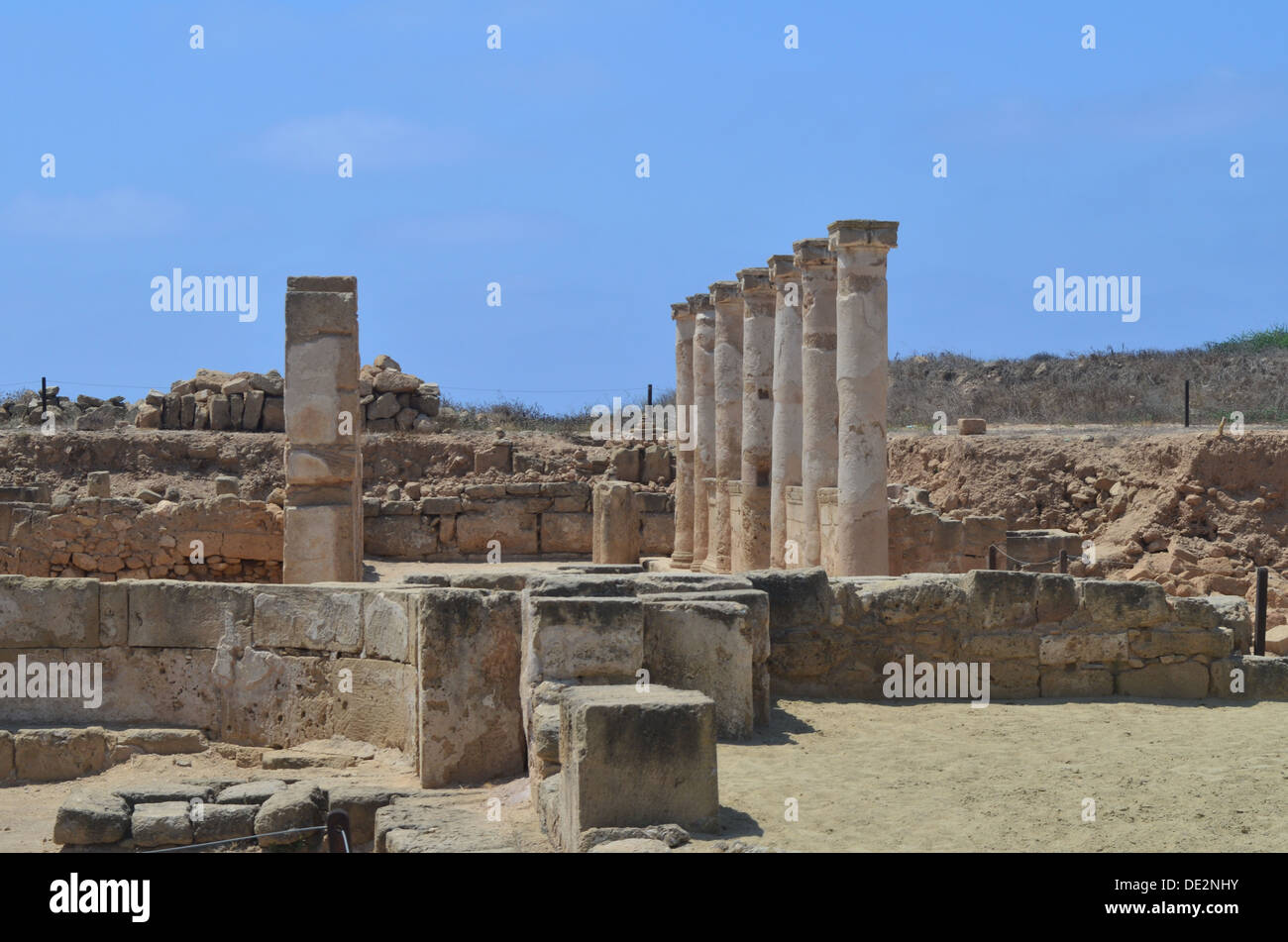 Ruins of paphos hi-res stock photography and images - Alamy