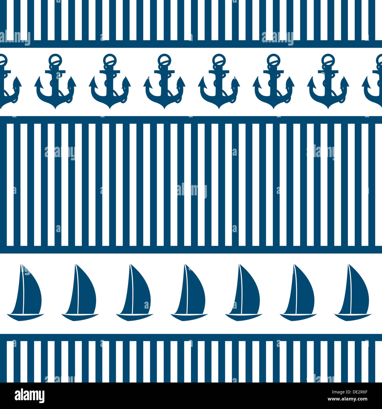 Abstract sea seamless pattern background. Vector illustration Stock ...