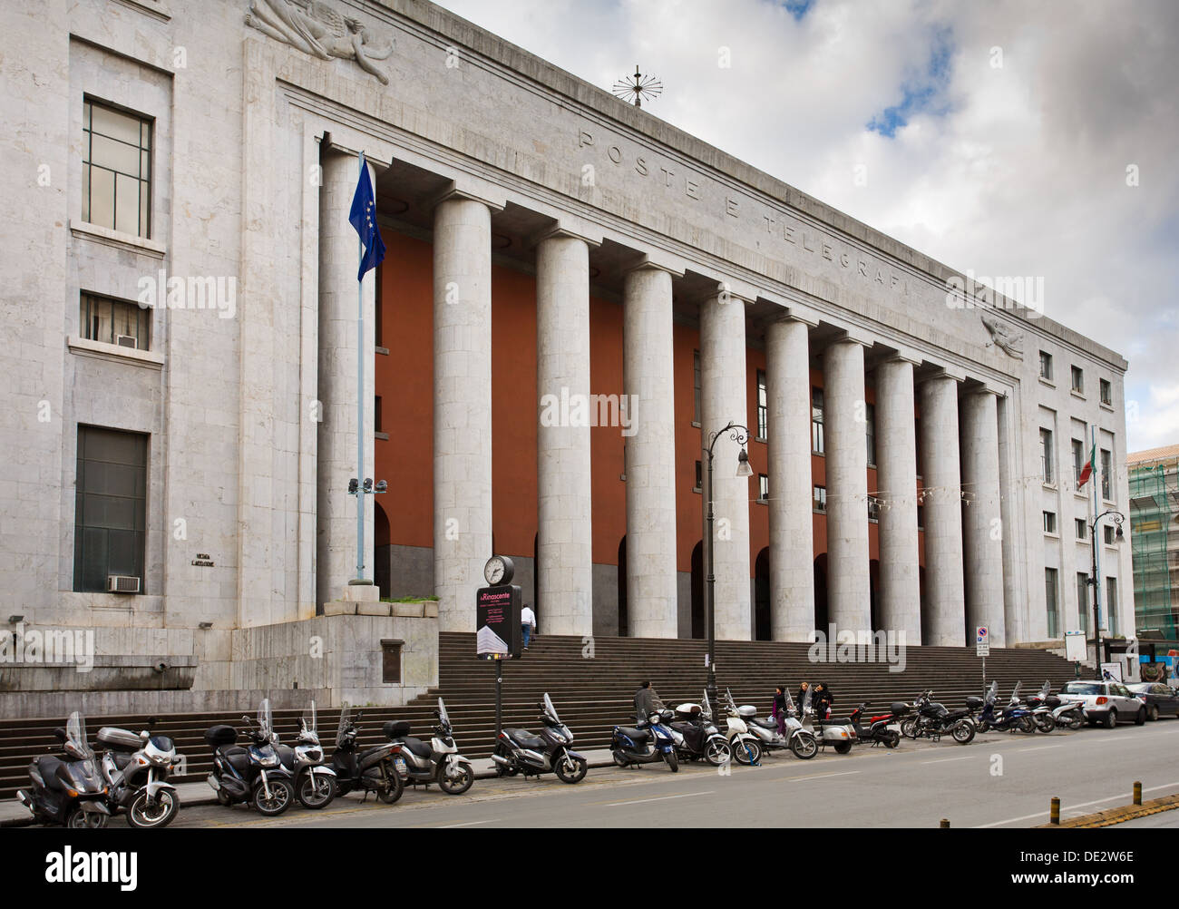 Palermo Post Office in the City of Palermo, Sicily Stock Photo Alamy
