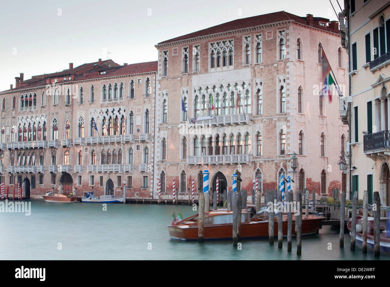 Palazzi, palaces on the Grand Canal, Canal Grande, Venice, Venezien, Italy Stock Photo