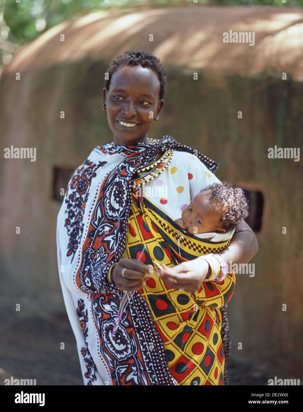 Masai national dress child hi-res stock photography and images - Alamy