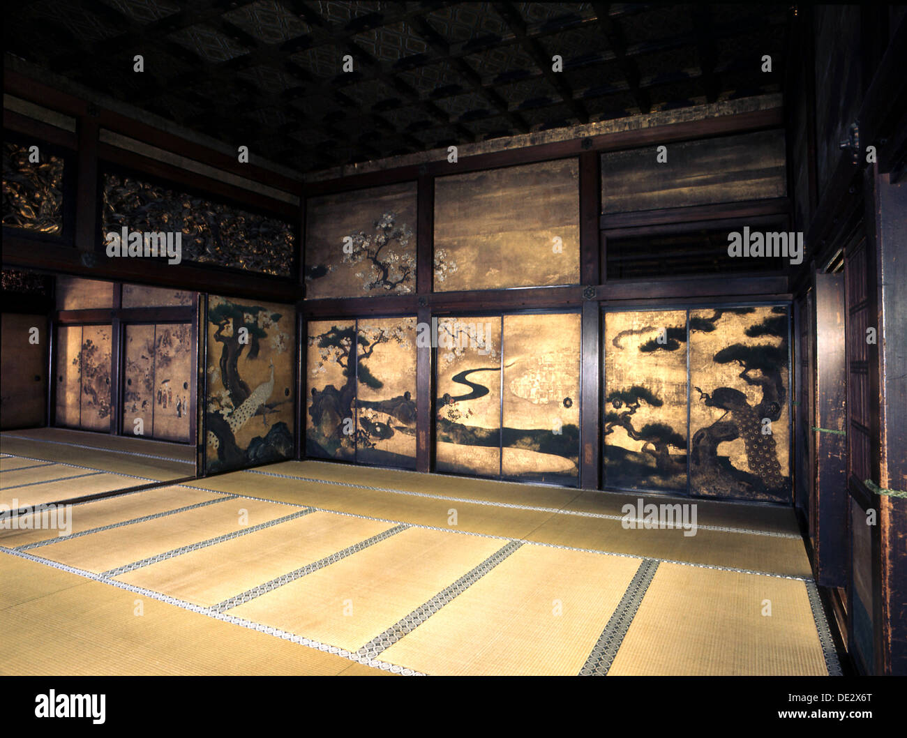 Interior Of Himeji Castle Stock Photo 60300768 Alamy