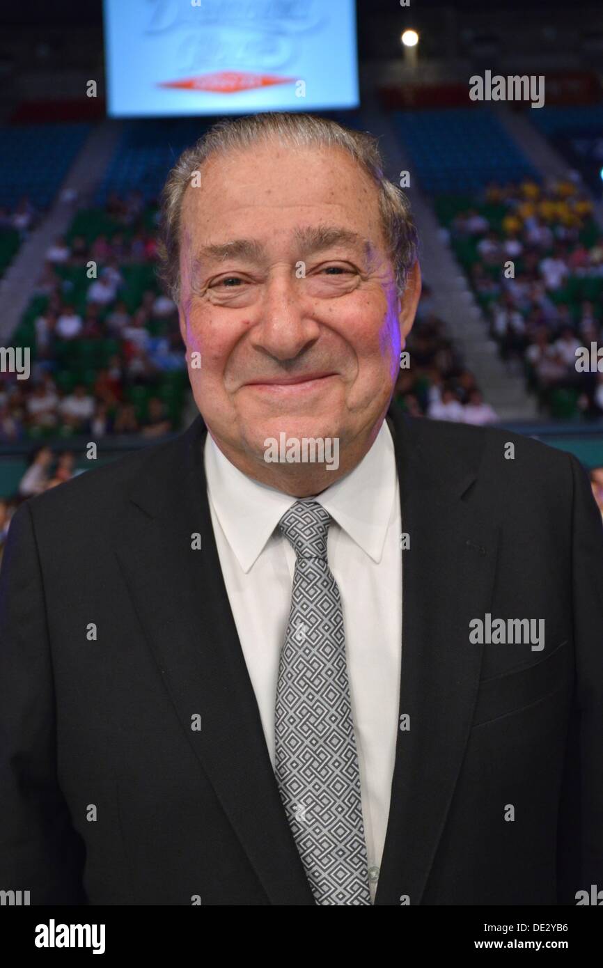 Bob Arum, AUGUST 25, 2013 Boxing Top Rank founder and CEO Bob Arum