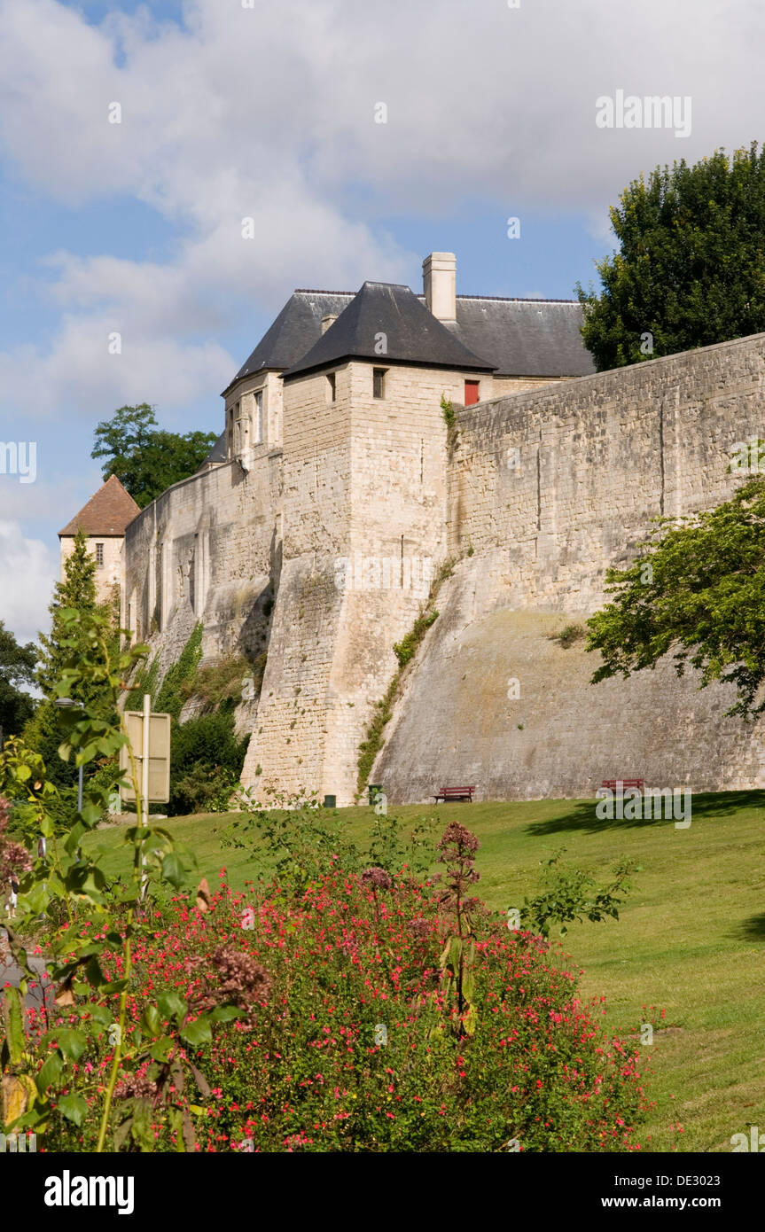 Chateau de Caen, Caen, Normandy, France Stock Photo