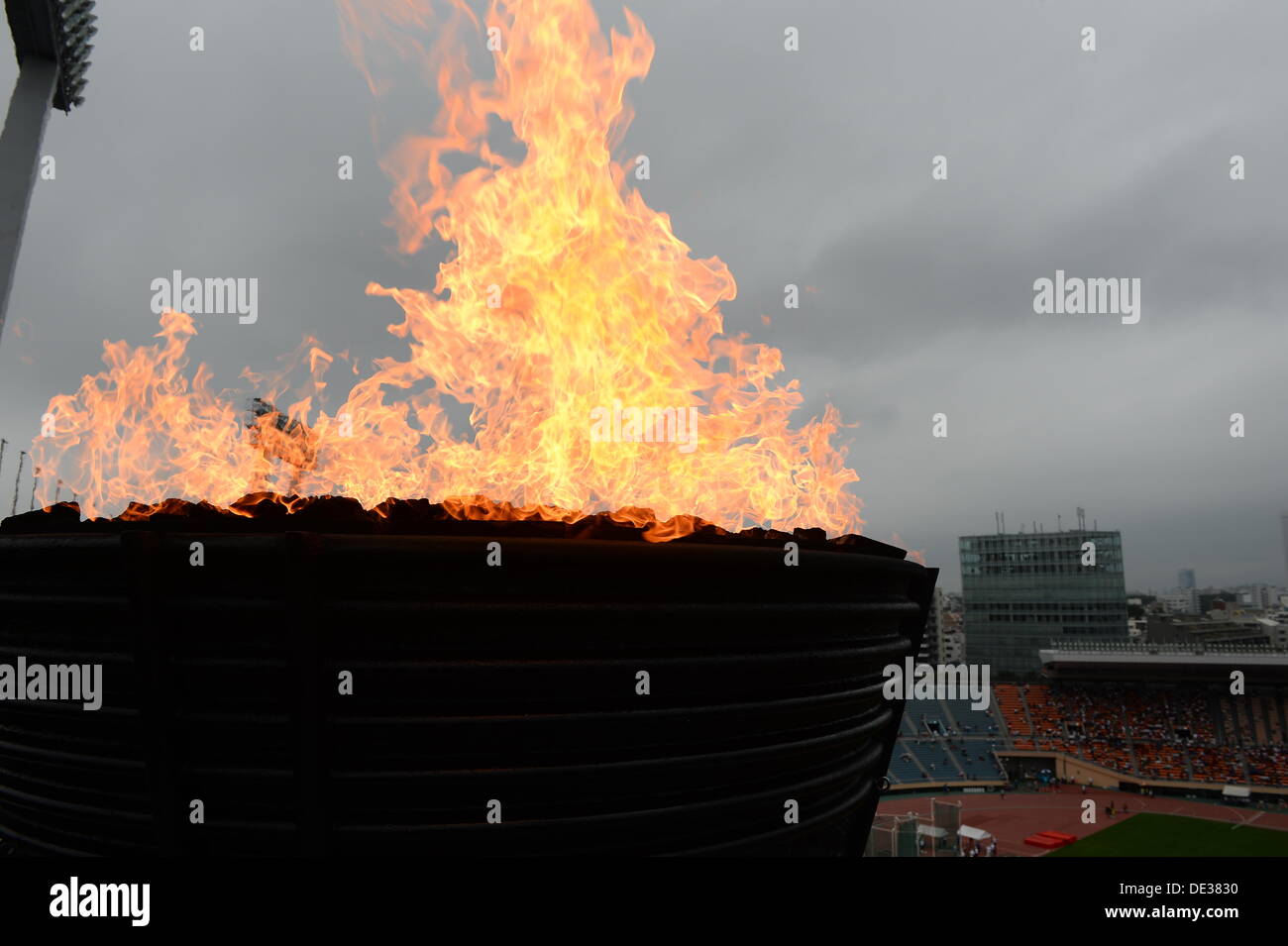 Tokyo 2020 olympic cauldron hi-res stock photography and images - Alamy
