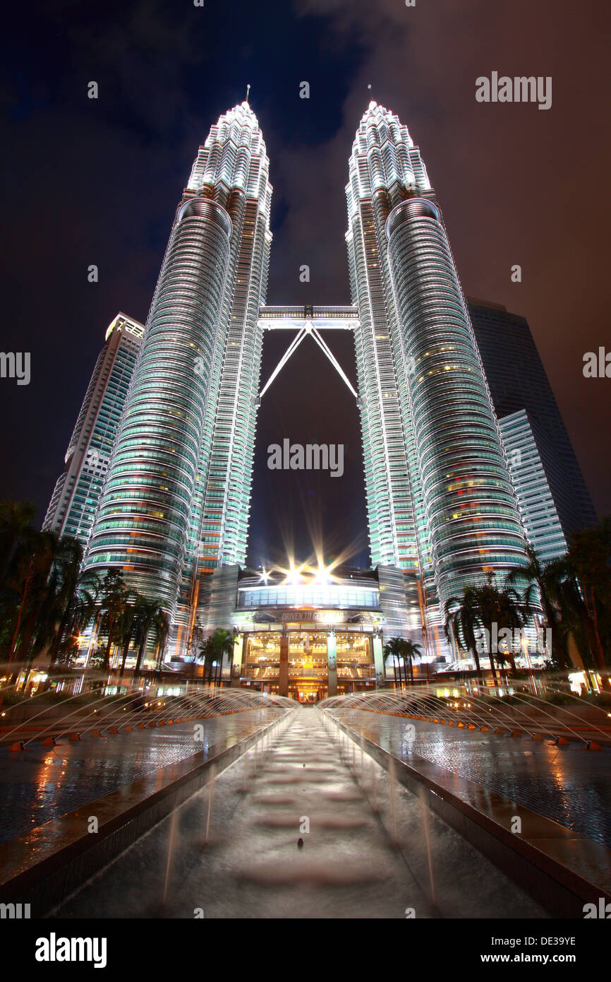 twin towers Stock Photo