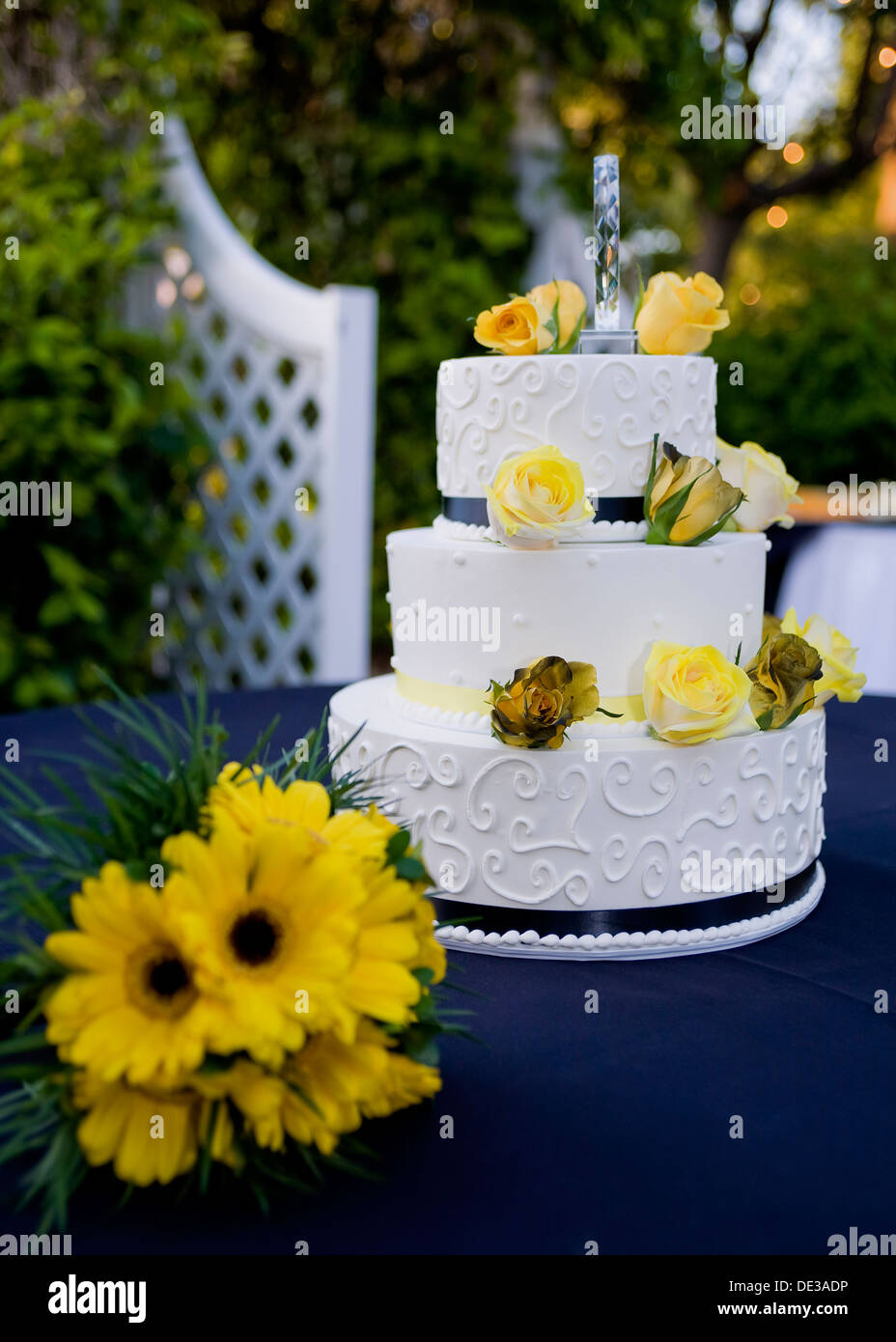 Wedding cake Stock Photo