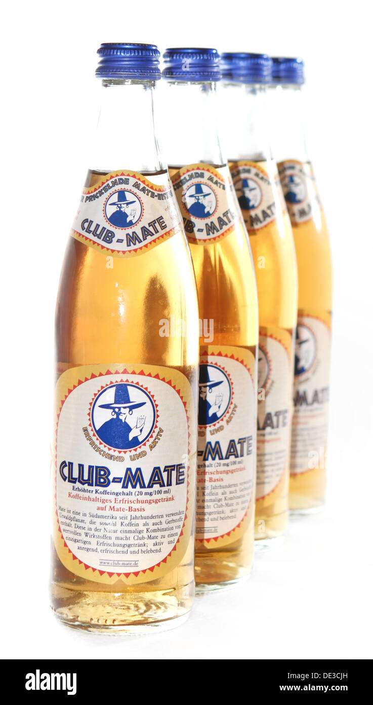 Berlin, Germany, Club-Mate bottles Stock Photo - Alamy