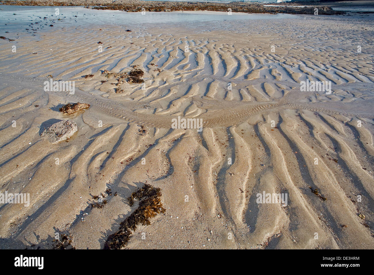 France, Normandy, Granville beaches Stock Photo Alamy