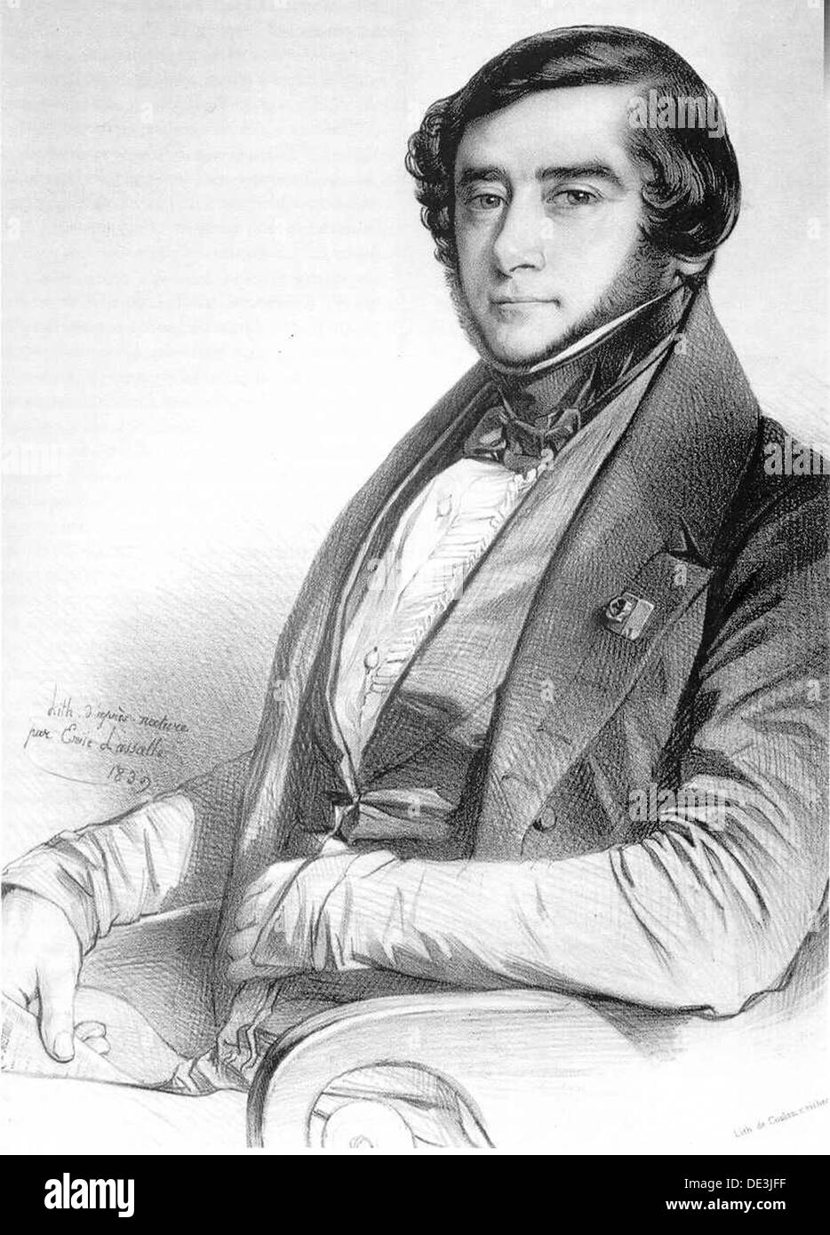 ALCIDE  d'ORBIGNY  (1802-1857) French naturalist Stock Photo