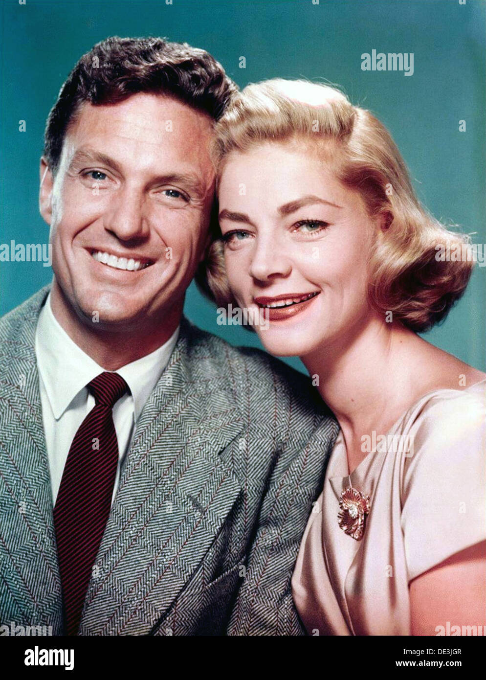 THE GIFT OF LOVE  1958 Twentieth Century Fox film with Lauren Bacall and Robert Stack Stock Photo