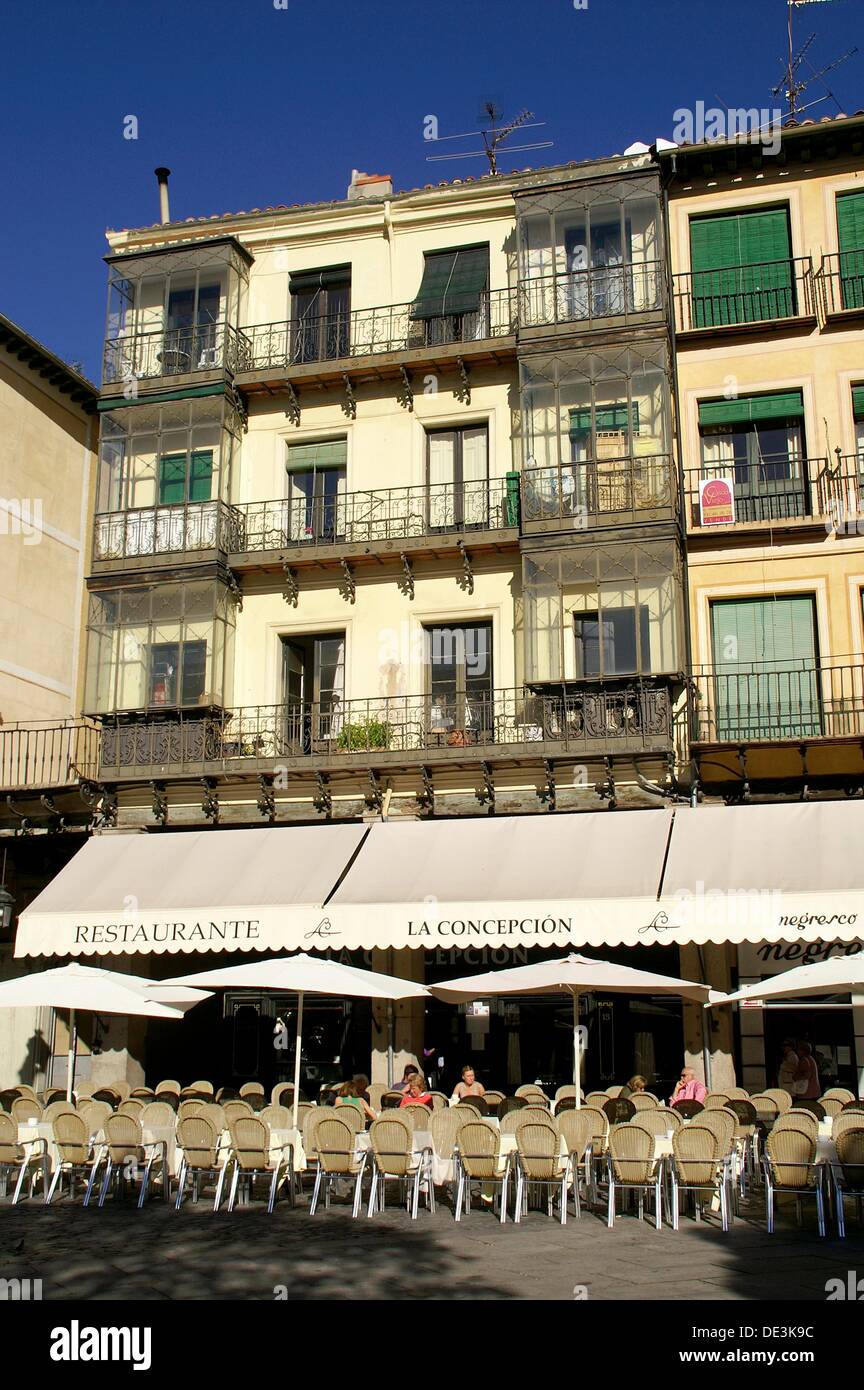 Restaurant in the historic center of the city of Segovia Segovia Spain