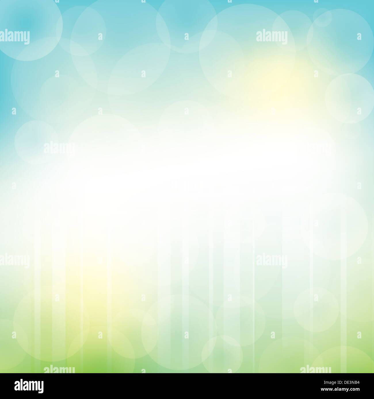Abstract Green Blue Background with boken Stock Photo - Alamy