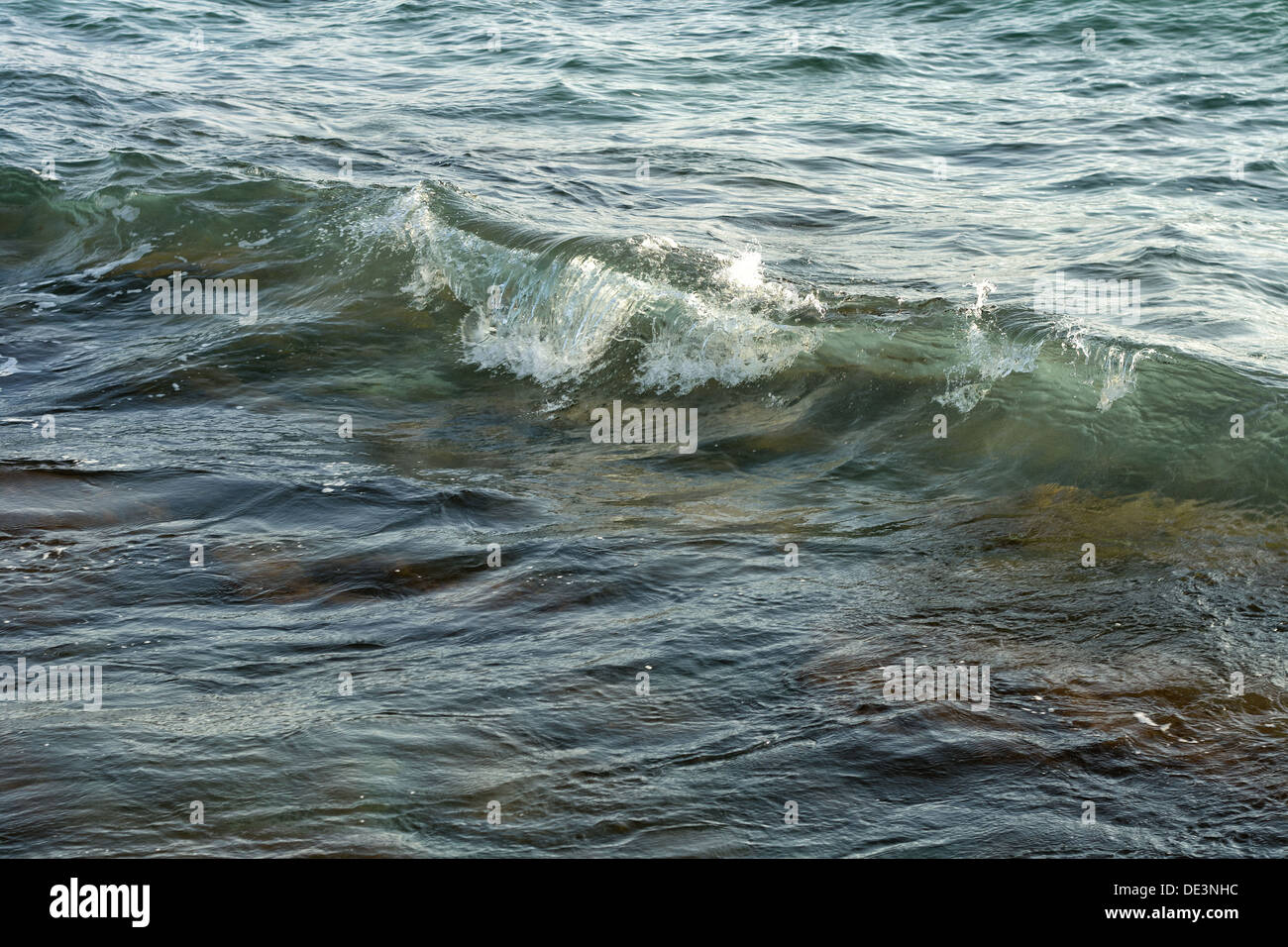sea, Caspian Sea, water, rock, wave, beach, nature, stone, beauty, coastline, landscape, outdoors, seascape, summer, coast, ocea Stock Photo