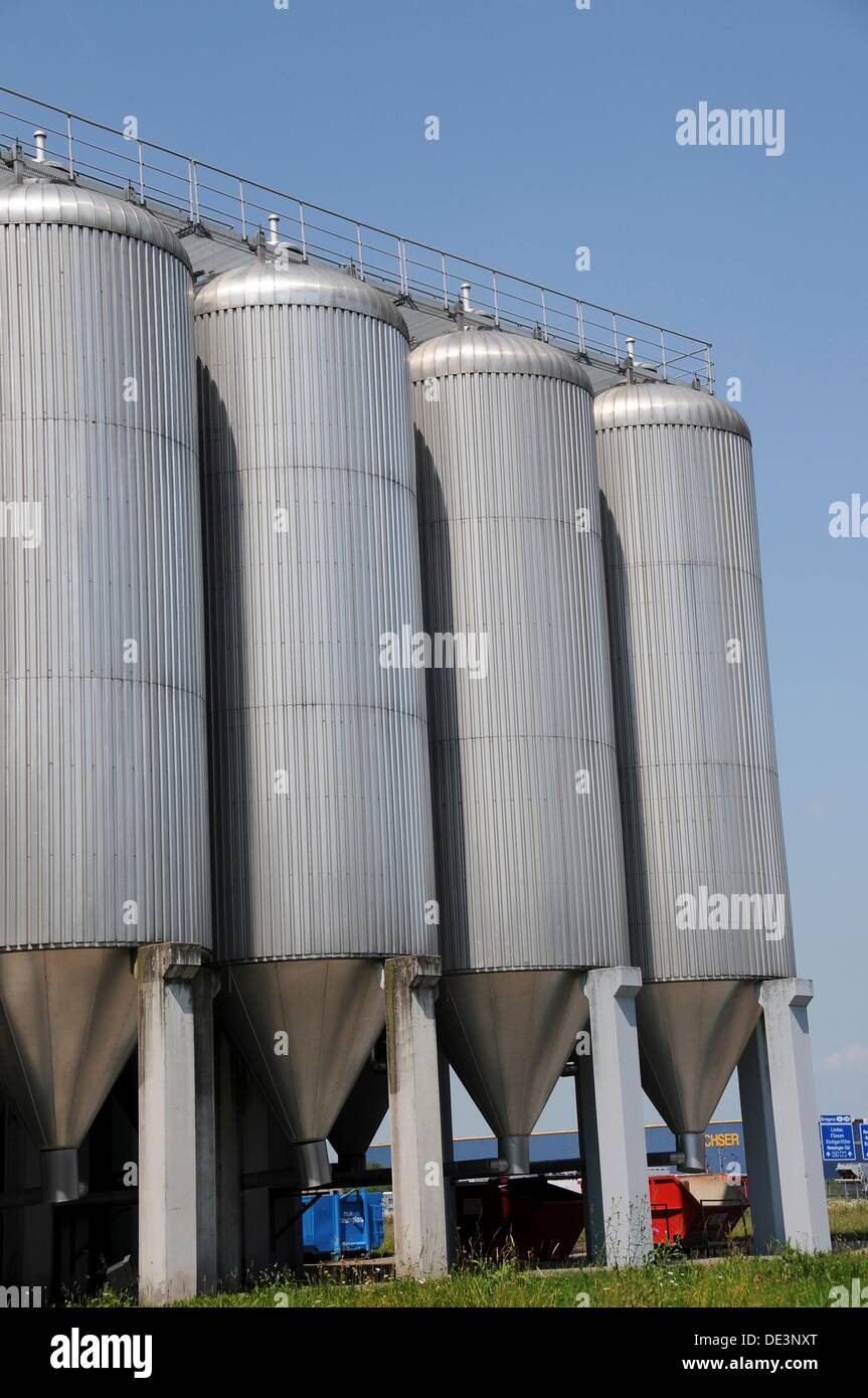 Fermenting vat of a brewery Stock Photo Alamy