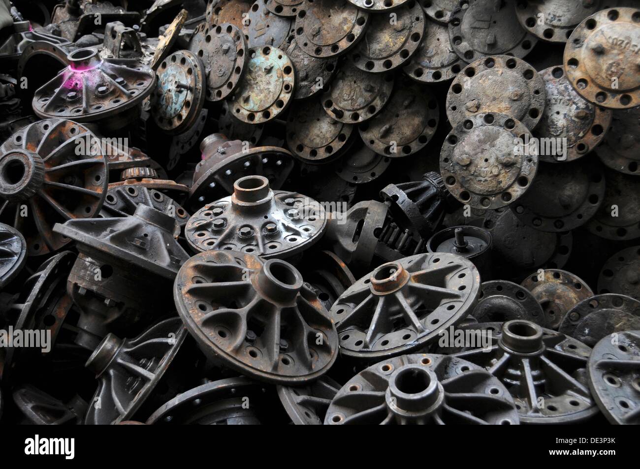 Used Auto Parts in Bangkok Stock Photo Alamy