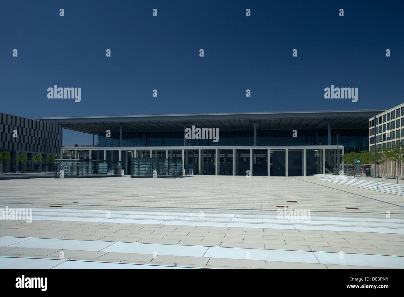 Schoenefeld, Germany, forecourt of the airport BER Stock Photo Alamy