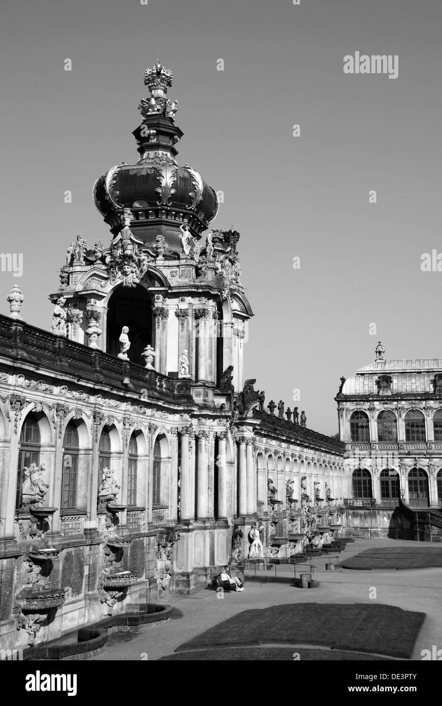 Zwinger in Dresden Stock Photo Alamy