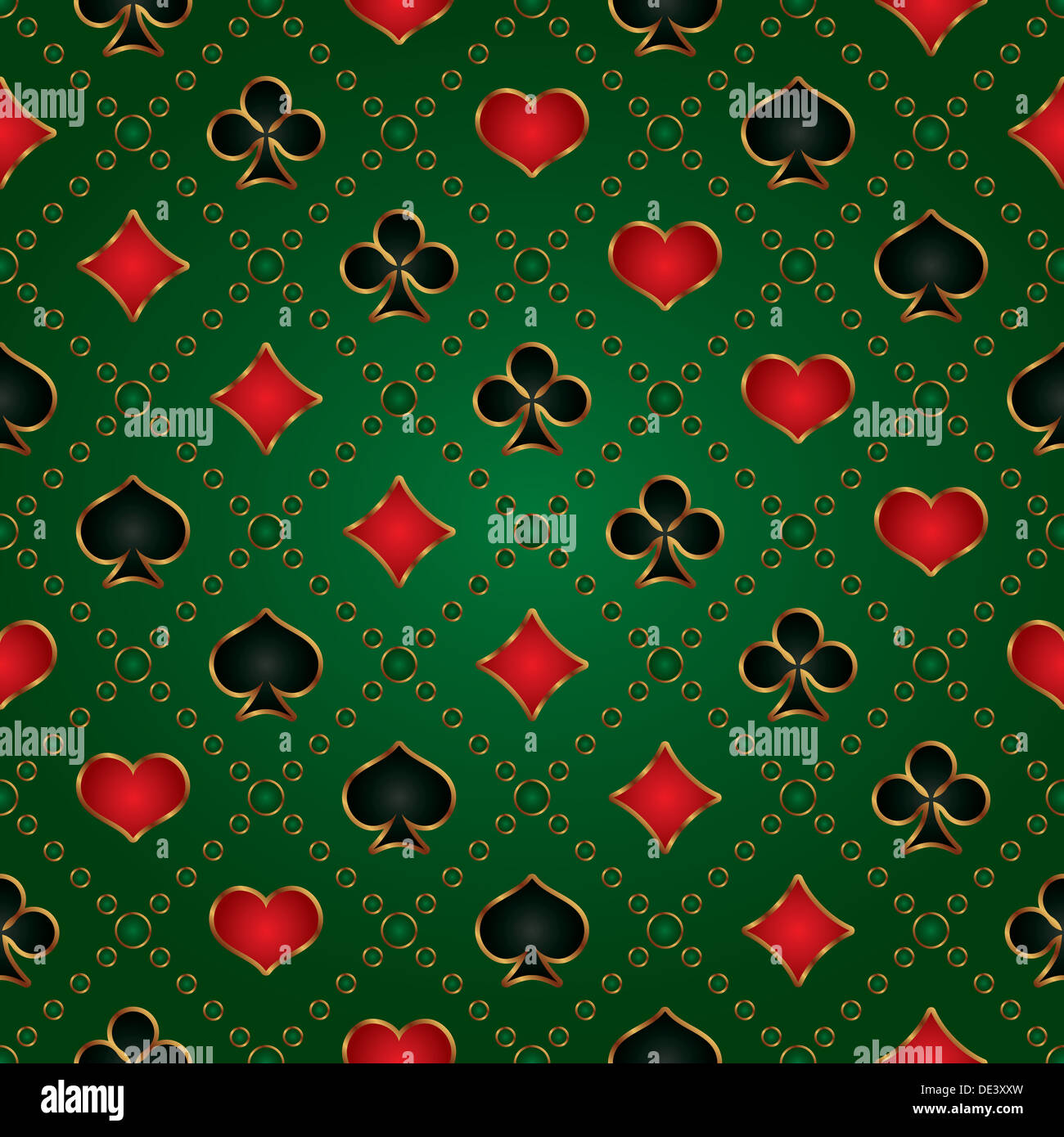 Suits Background Pattern Card Suits Background Card Suits Pattern Vector Art, Icons, And