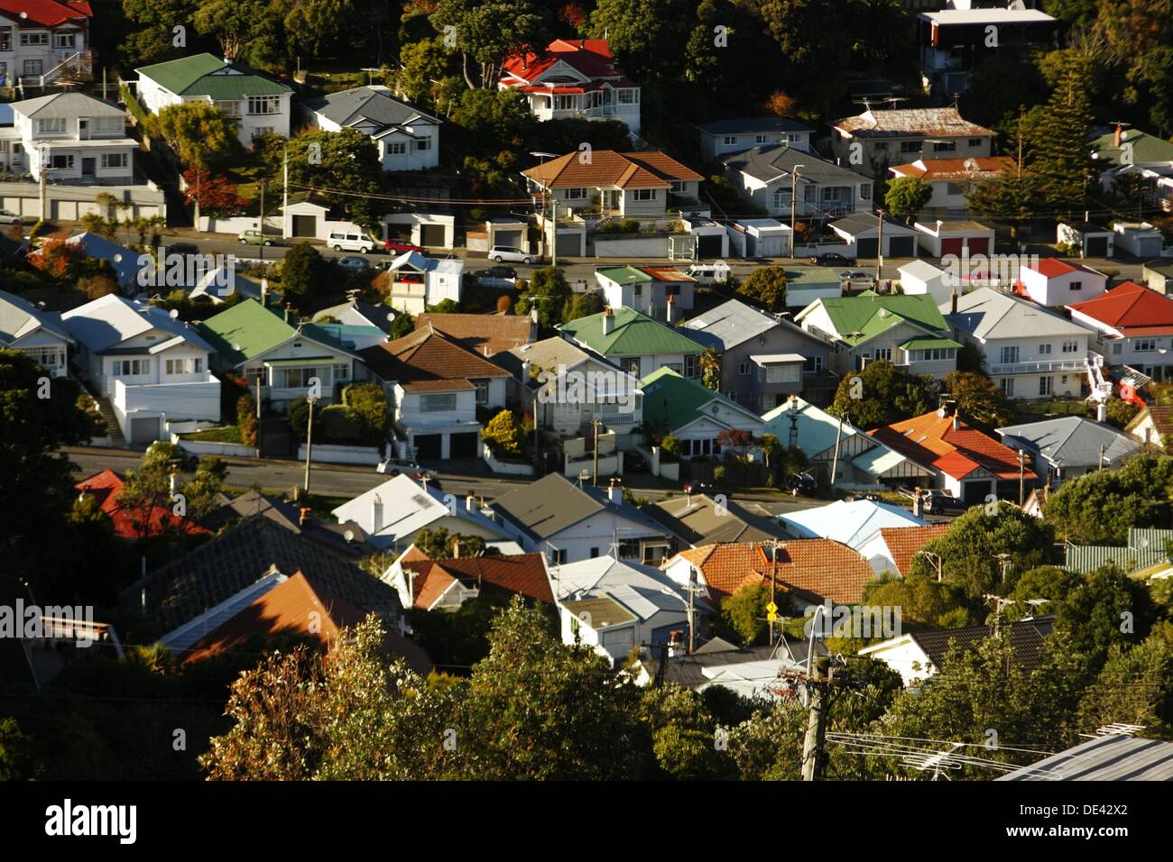 Group of houses in wellinton hires stock photography and images Alamy