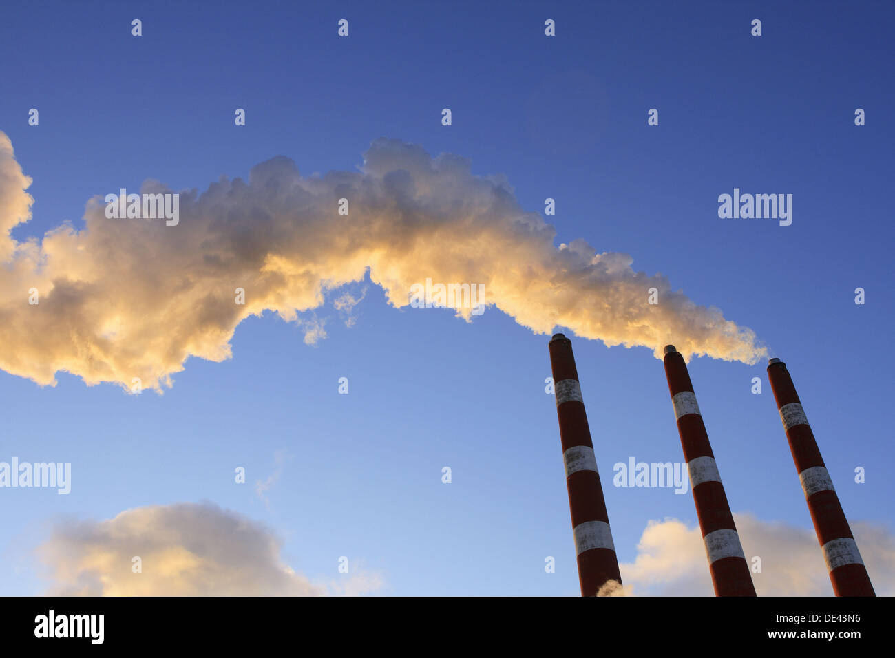 Tufts Cove fuel oil/natural gas power plant in Halifax, Nova Scotia