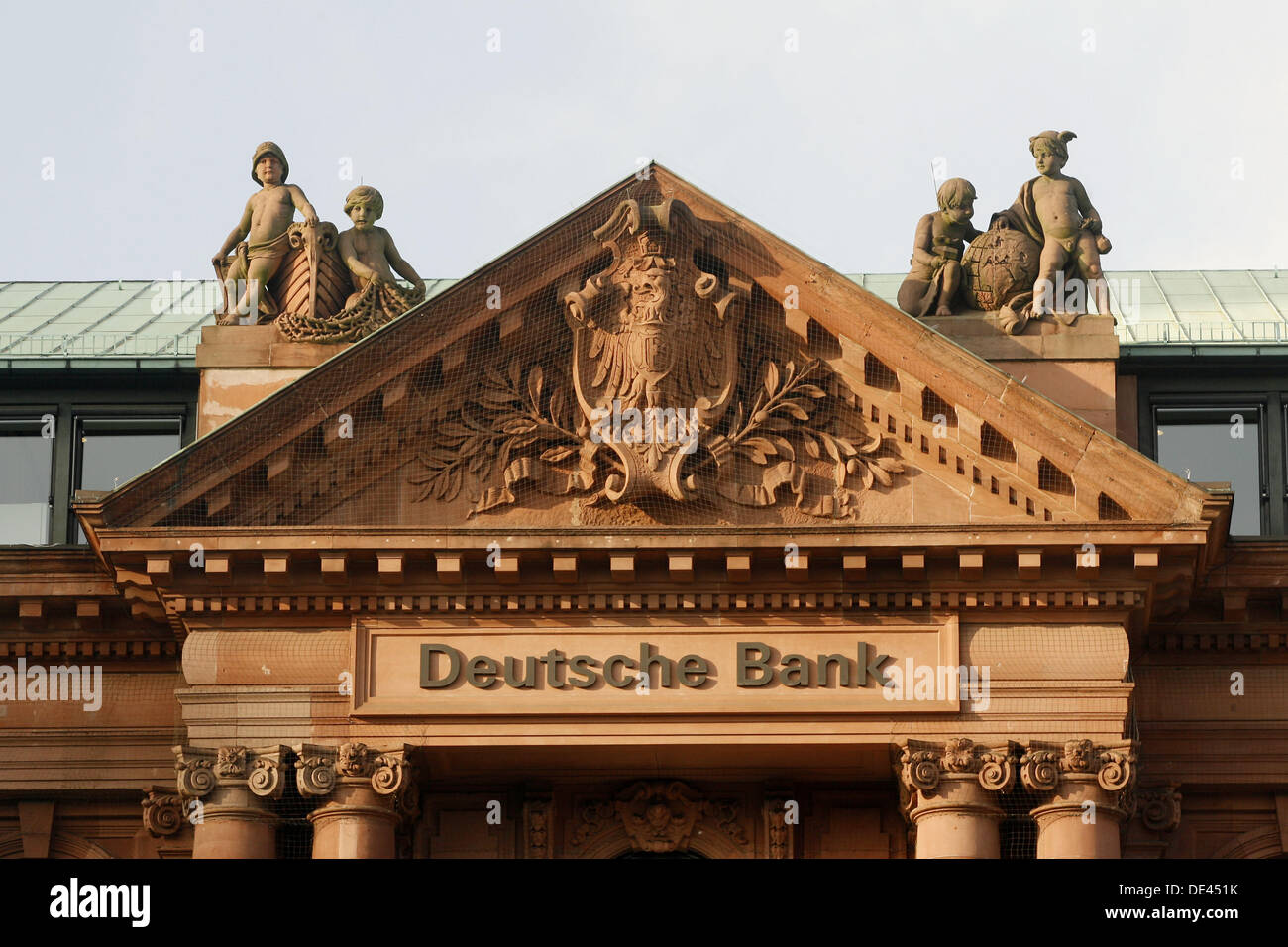 Deutsche Bank Facade Bremen Germany Europe Stock Photo