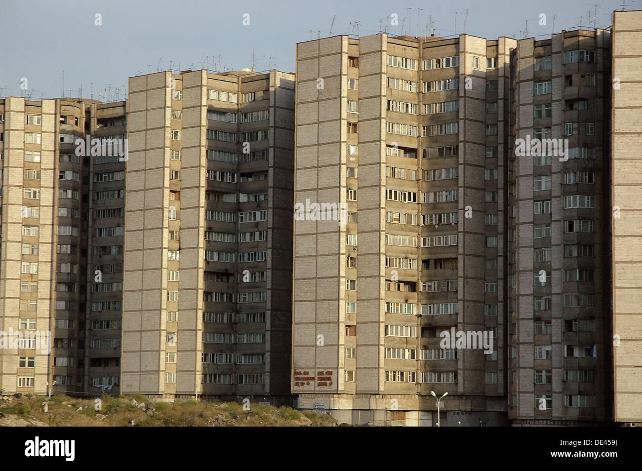 Yerevan, Armenia popular houses Stock Photo Alamy