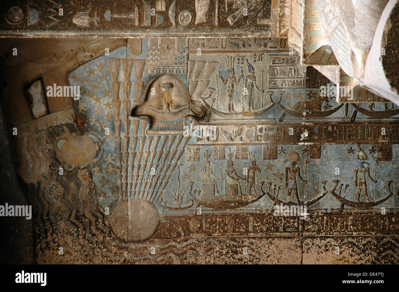 Hathor Temple Dendera Ceiling High Resolution Stock Photography and ...