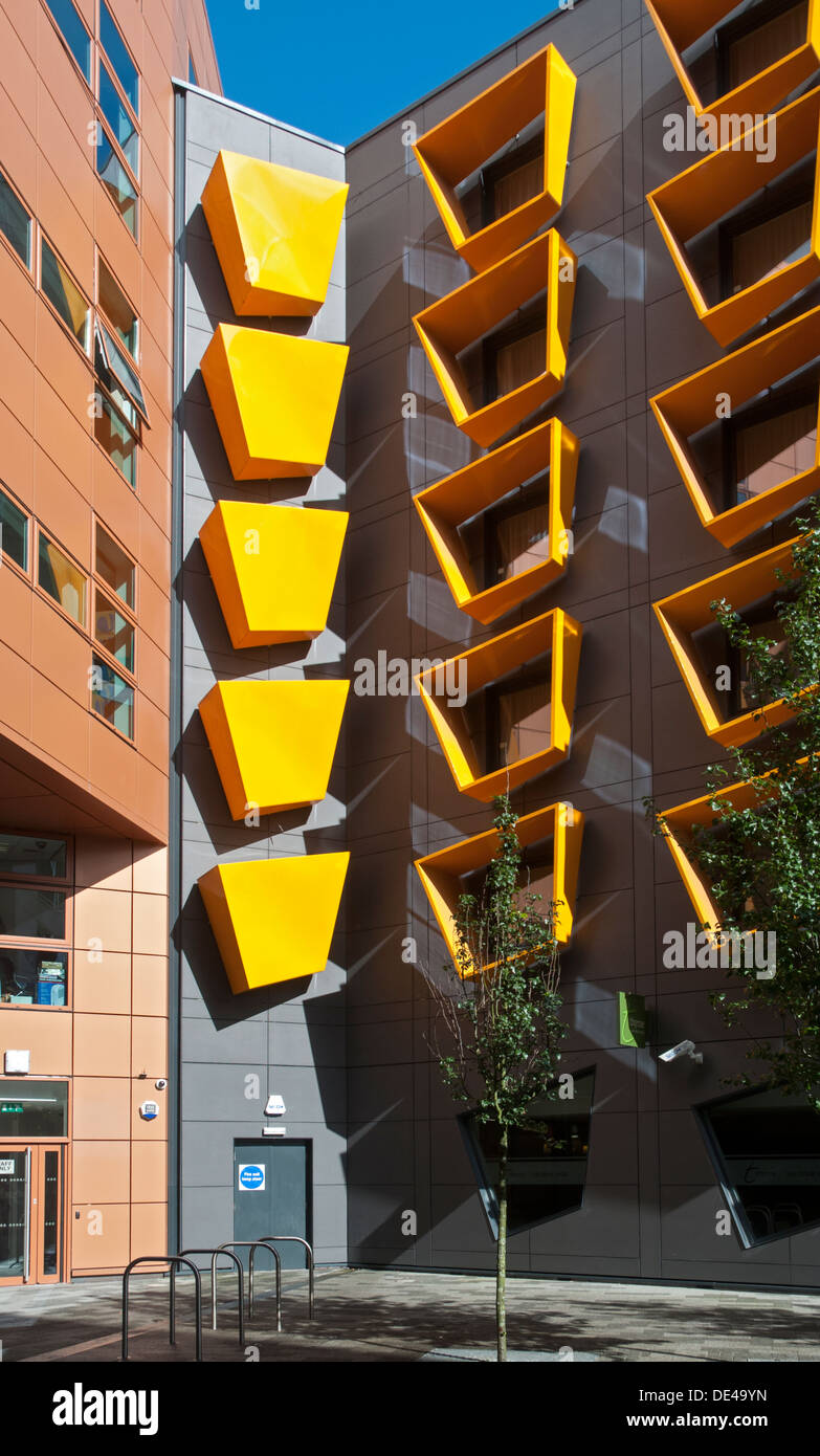 Windows of the Premier Inn building, Knowsley Place, Bury, Greater