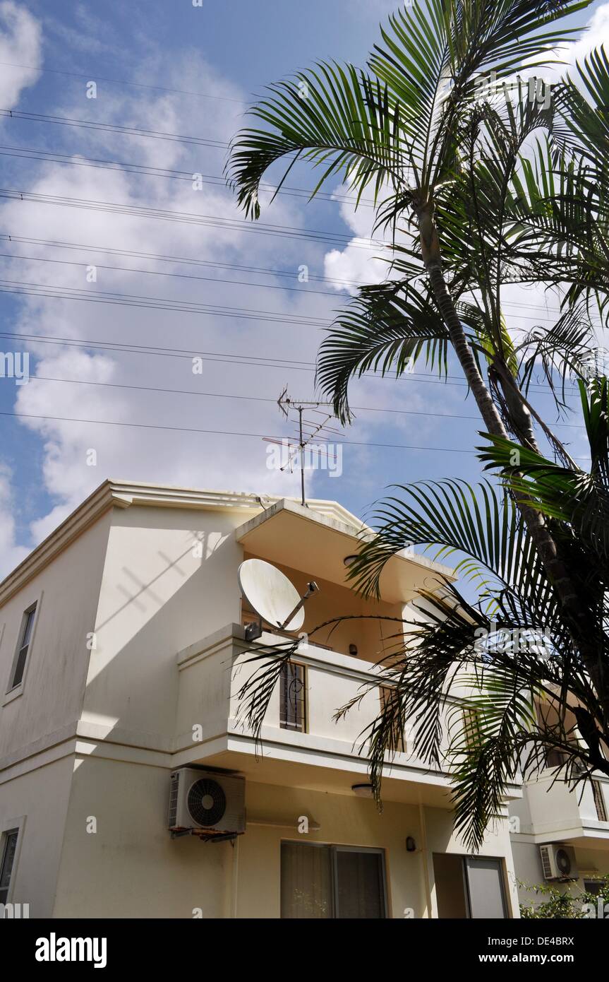 Okinawa, Japan house in Okinawa City Stock Photo Alamy