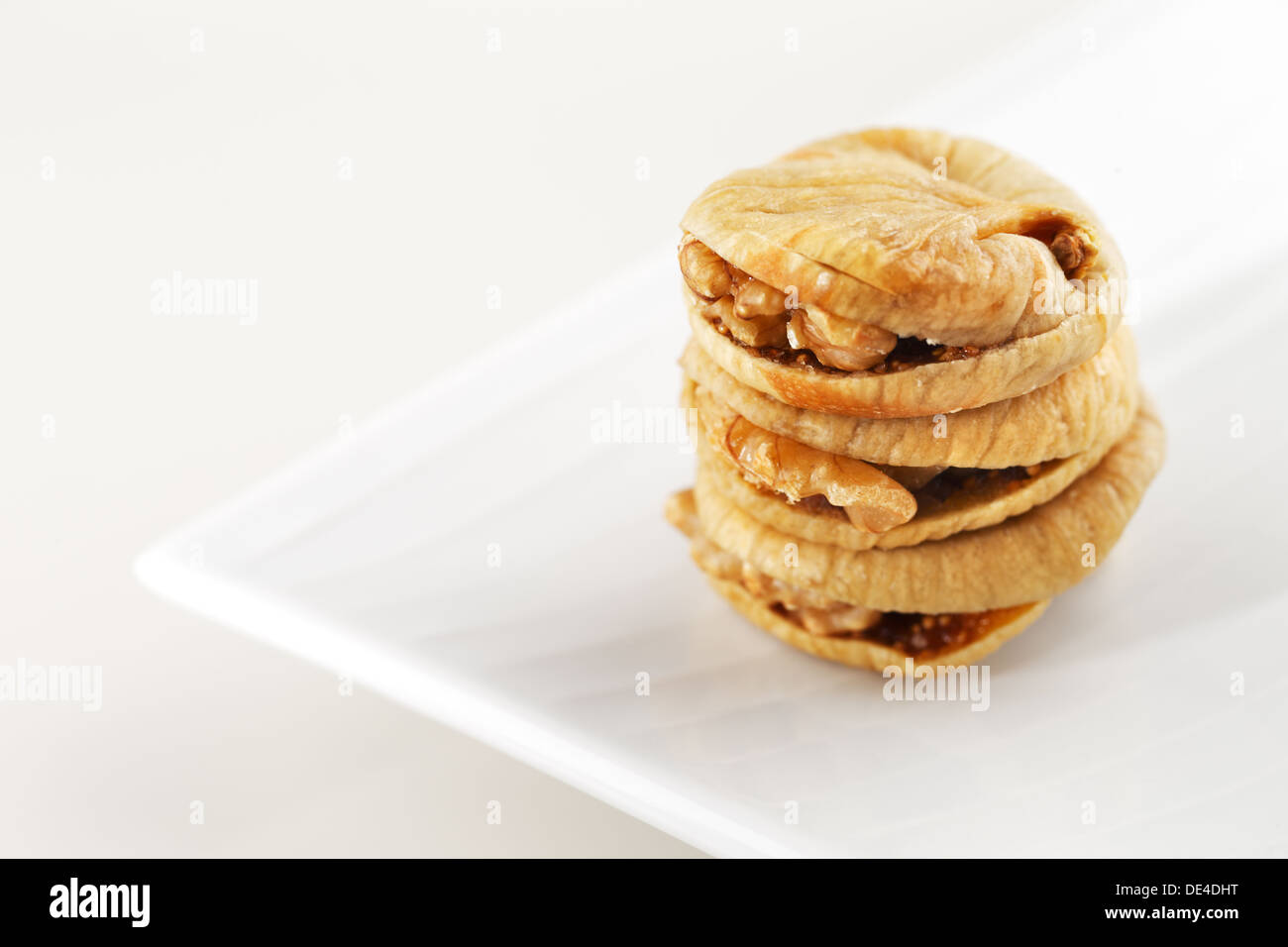 Dried figs stuffed with walnuts are a popular delicacy in the Middle