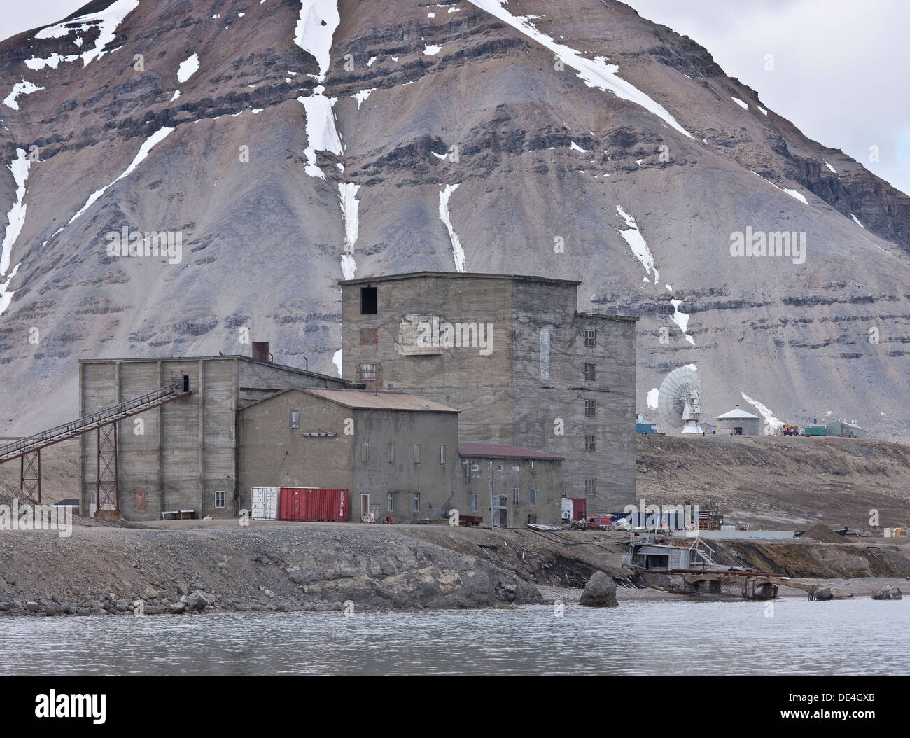 Ny-Alesund, Spitsbergen Island, Svalbard, Norway Stock Photo