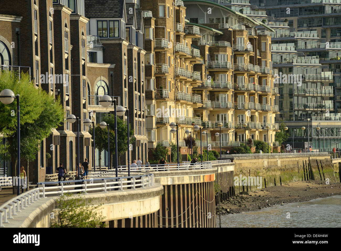 Luxurious apartments in Wandsworth borough of London Stock Photo Alamy