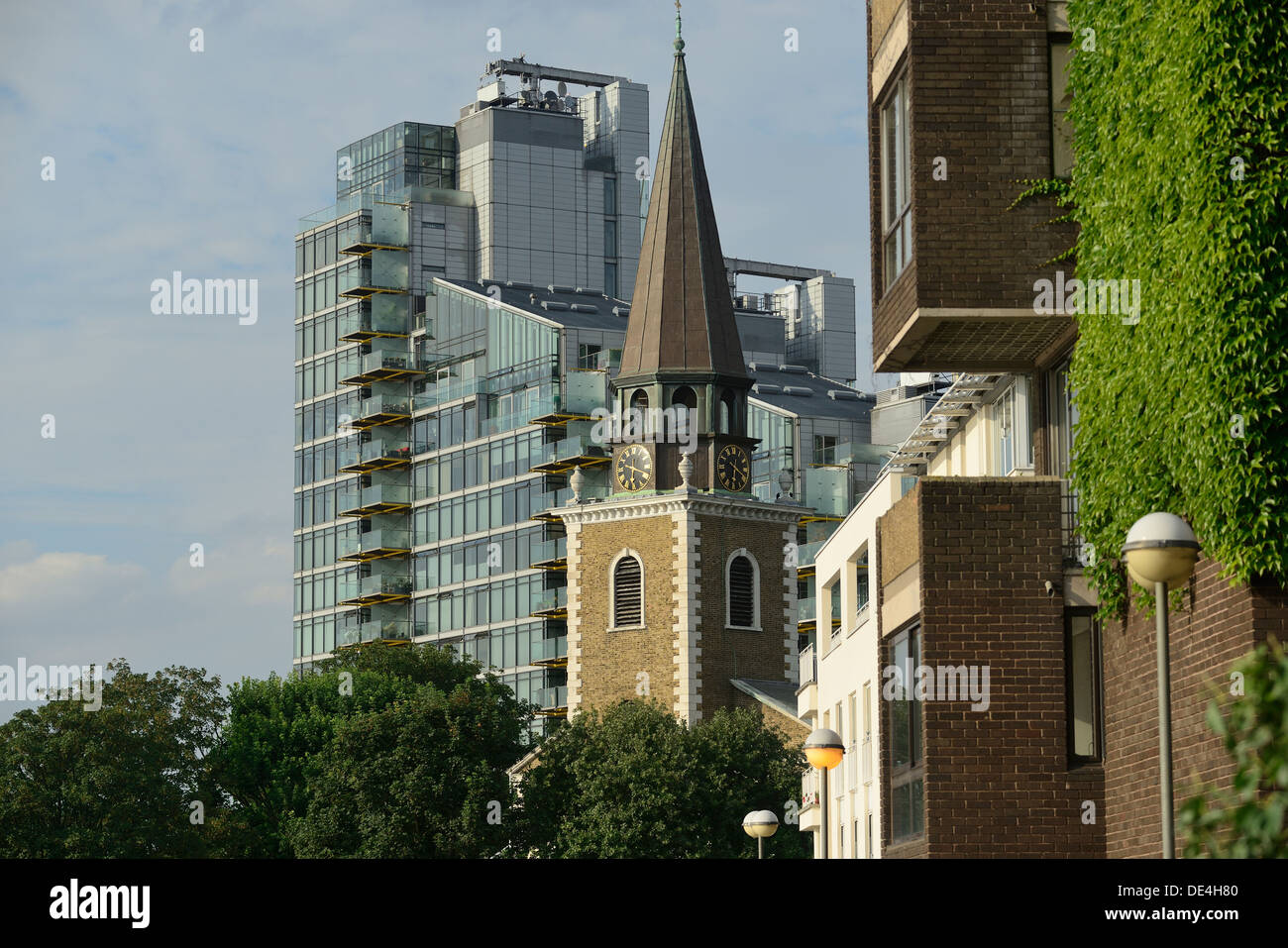 Old v new Stock Photo - Alamy