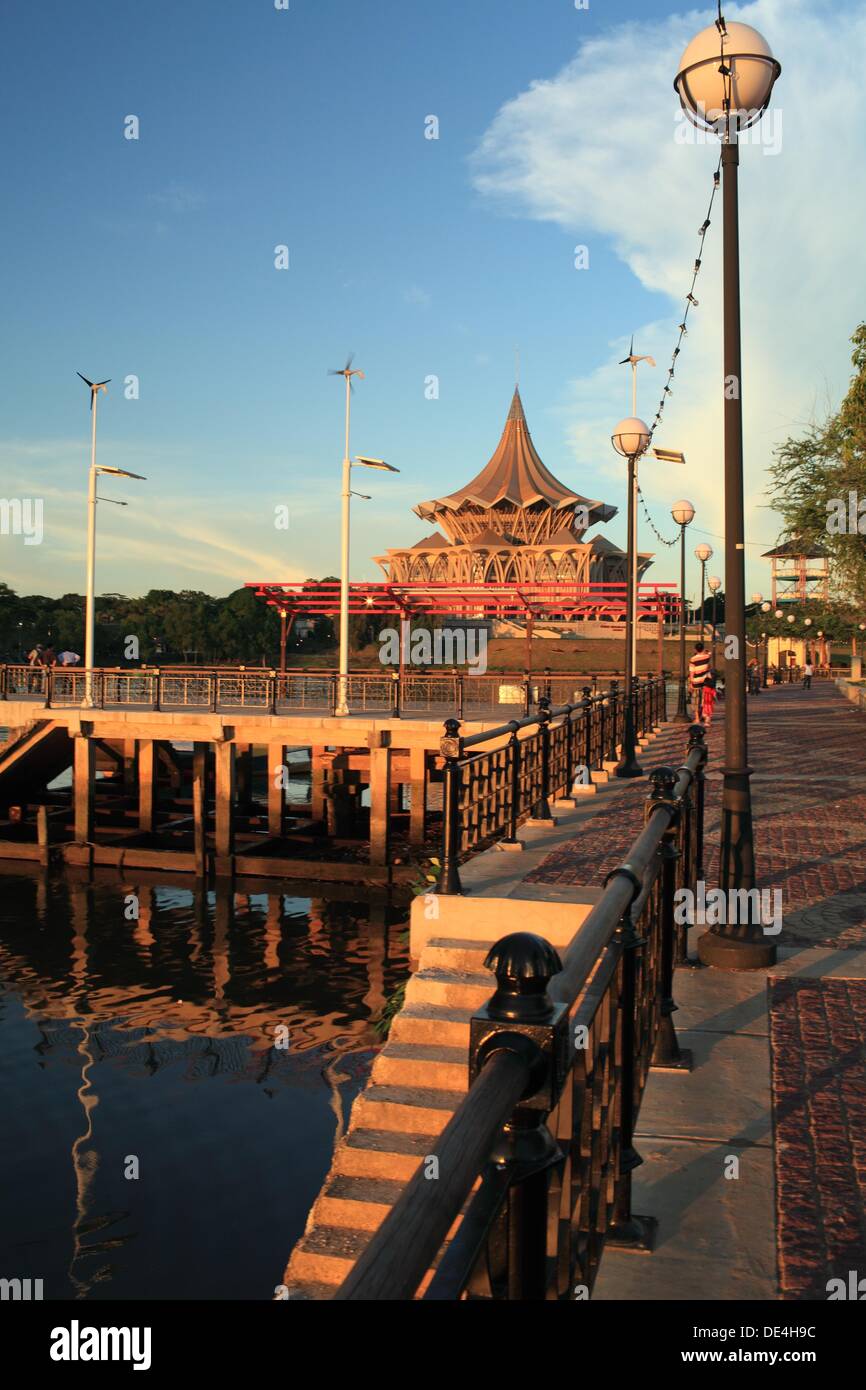 Jetty at kuching water front hi-res stock photography and images - Alamy