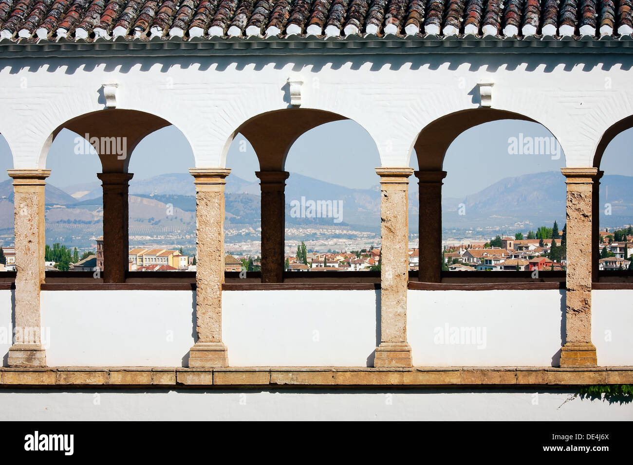 Generalife in Alhambra Stock Photo