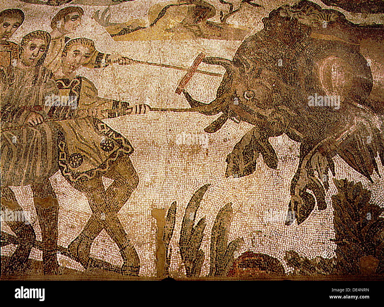 Roman african animals mosaic hi-res stock photography and images - Alamy