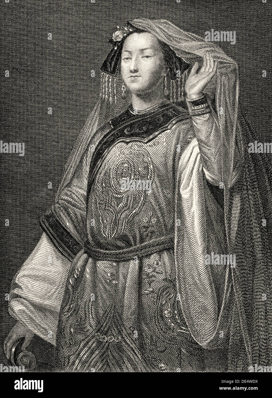 Friedrich schiller portrait character turandot hi-res stock photography ...