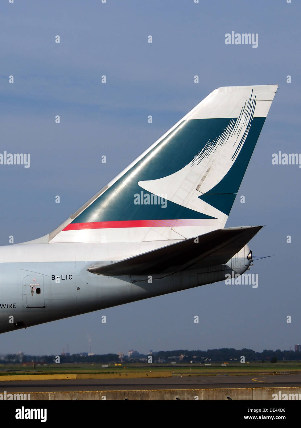 B-LIC Cathay Pacific Boeing 747-467F(ER) - cn 36868, 25august2013 -010 Stock Photo