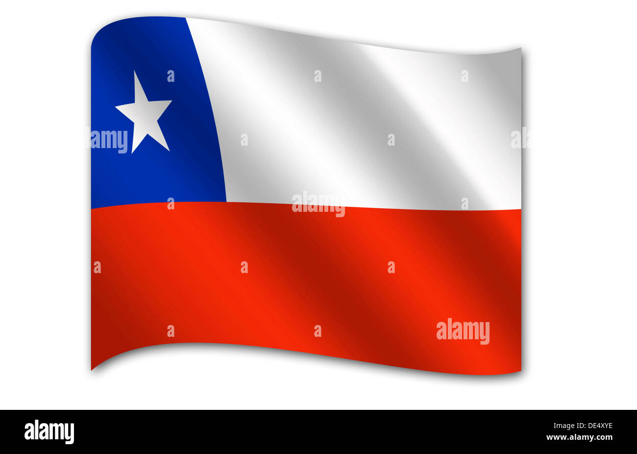 Flag Of Chile High Resolution Stock Photography And Images Alamy