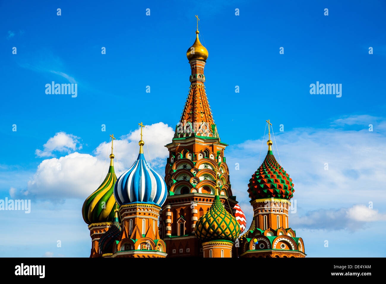 Basil cathedral sky view hi-res stock photography and images - Alamy