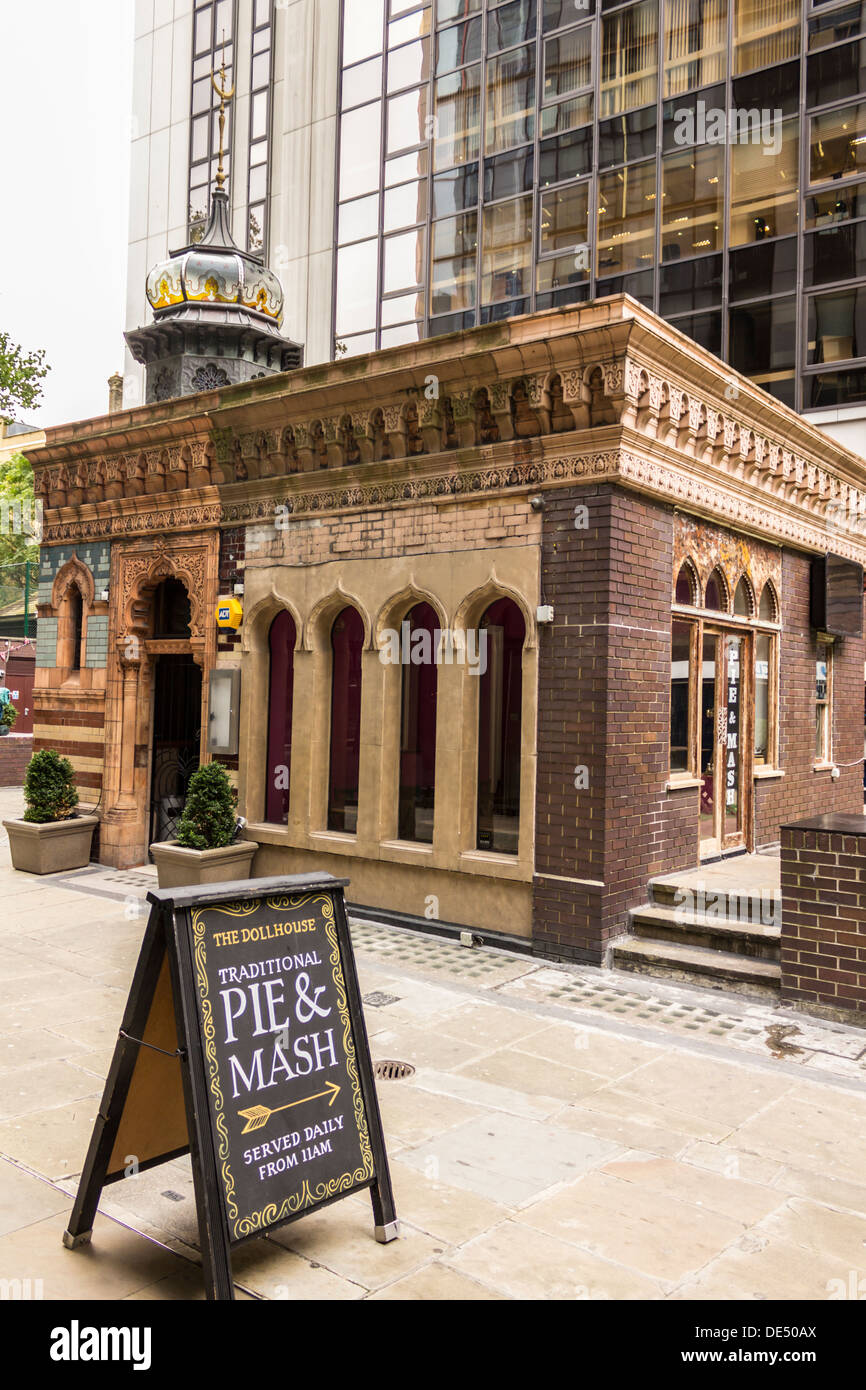 The DollHouse Restaurant in Churchyard, London, UK Stock Photo Alamy