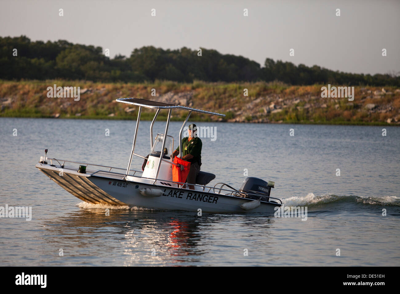 Lake Patrol on Loch Lomond in Bella Vista, Ark Stock Photo Alamy