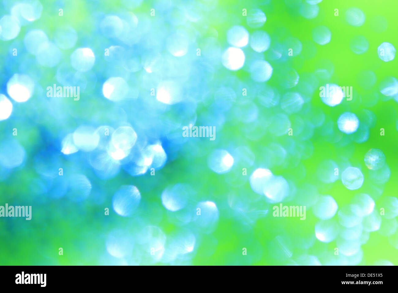 Blue Background Colors of faded Blue on Green Creative beauty and