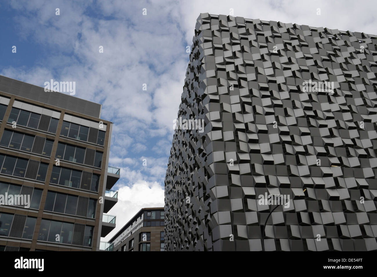 The Charles Street car park in Sheffield known as the Cheese grater Stock Photo Alamy