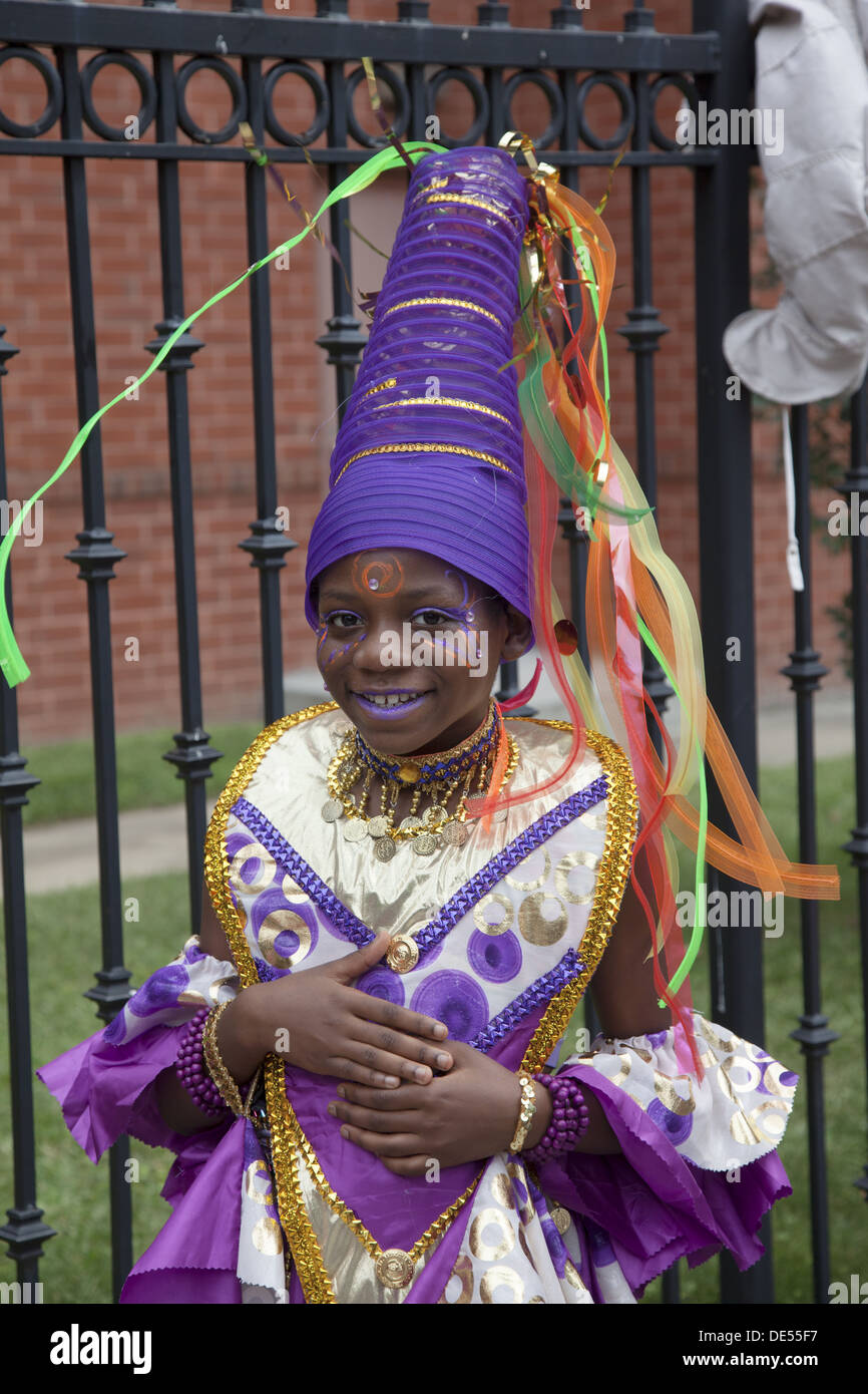 West Indian, Caribbean Kiddies Parade & festival, held the Saturday