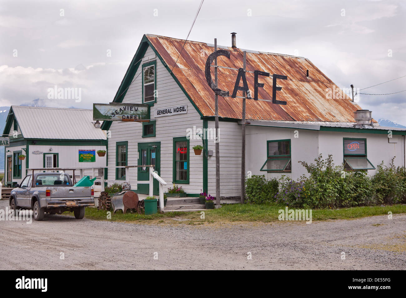 Village of Hope, Kenai Peninsula, Alaska, U.S.A Stock Photo Alamy
